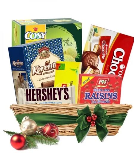 send christmas special basket to vietnam